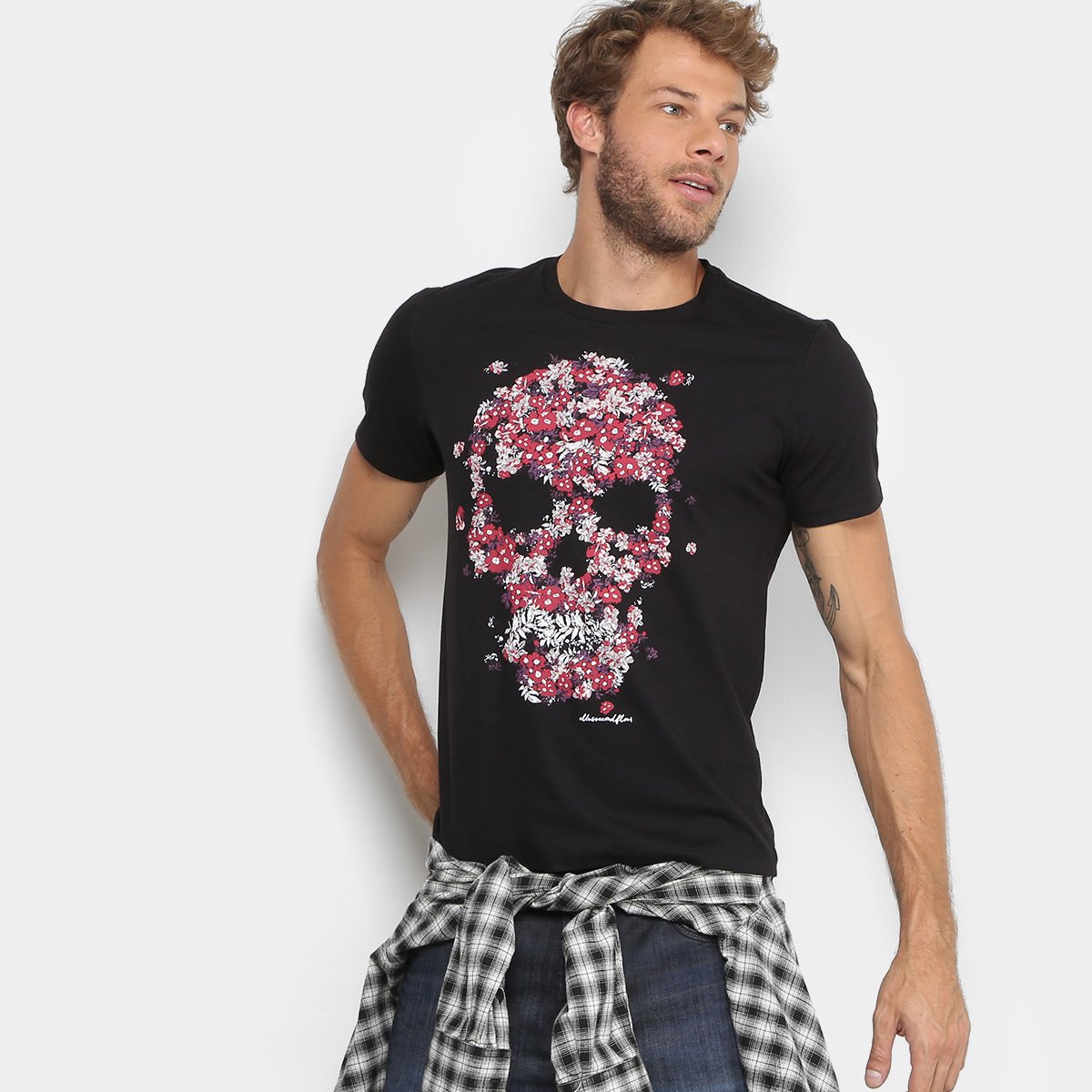 camisa estampada ellus