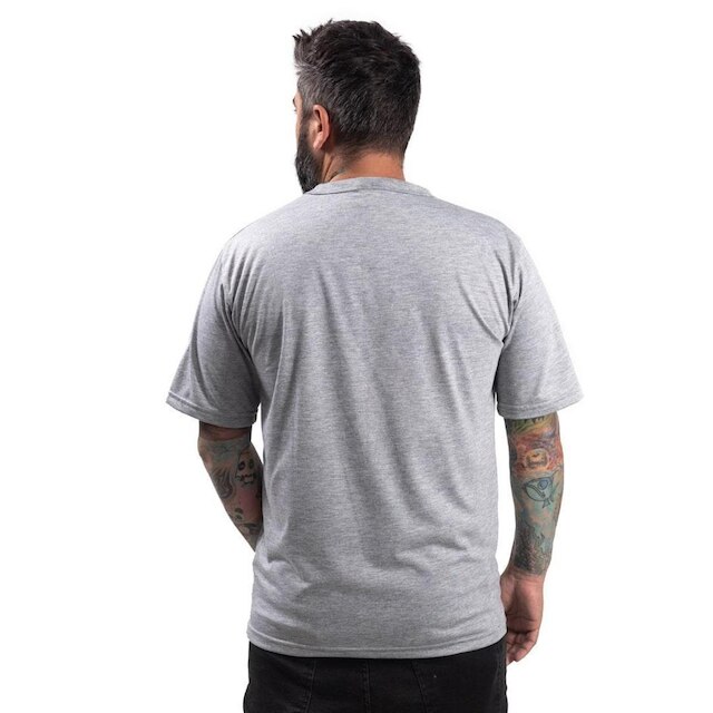 Camiseta Em Malha Pv Lisa Para Personalizar Uniformes