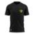Camiseta Enforce Preta Dia A Dia Confortavel Grafite - Preto Fosco+Branco