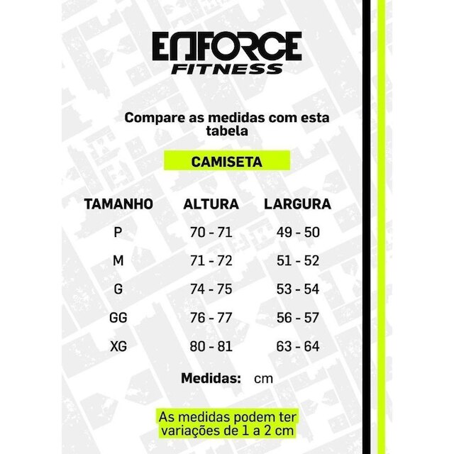 Camiseta Enforce Preta Dia A Dia Confortavel Leao Arara