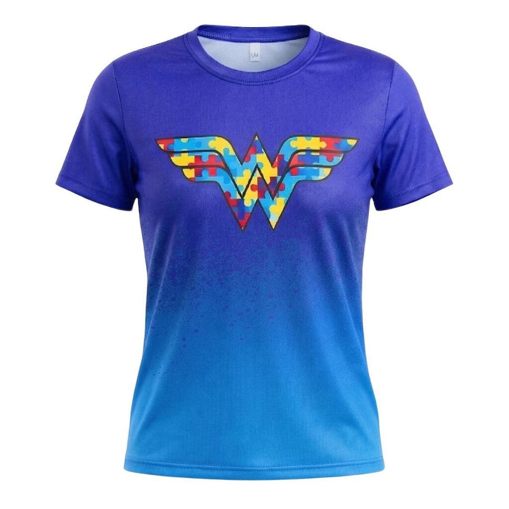 Camiseta Esportiva Feminina Rkc Sports Autismo Maravilha 115