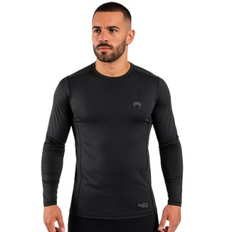 Camiseta Esportiva Masculina Manga Longa Drygear Venum Basic Preto