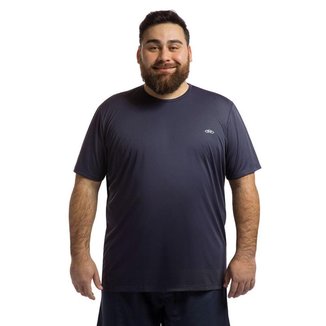 Camiseta Essential Olympikus Masculina Plus Size G2 Azul