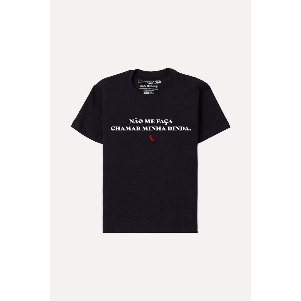 Camiseta Estampa Chamar Dinda Reserva Mini