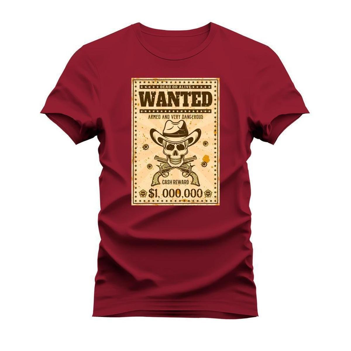 Camiseta Estampada 100% Algodão Unissex T-shirt Confortável Reward Menor preço em Camiseta Estampada 100% Algodão Unissex T-shirt Confortável Reward