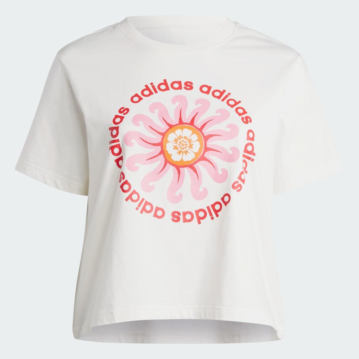 Camiseta Estampada adidas x FARM Rio (Plus Size) Adidas Zattini