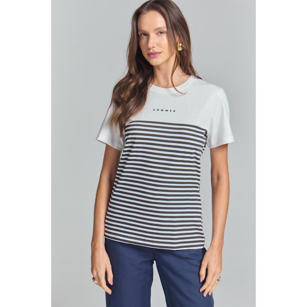 CAMISETA ESTAMPADA SOMMER SLIM