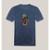 Camiseta Estonada Masculina Algodão Prime WSS Tribal Essence - Azul