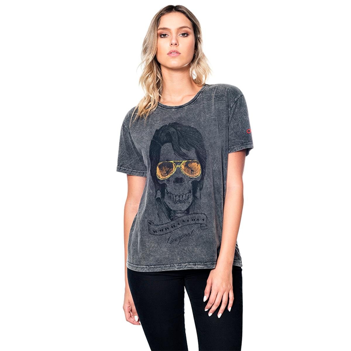 Blusa feminina estonada Clearance