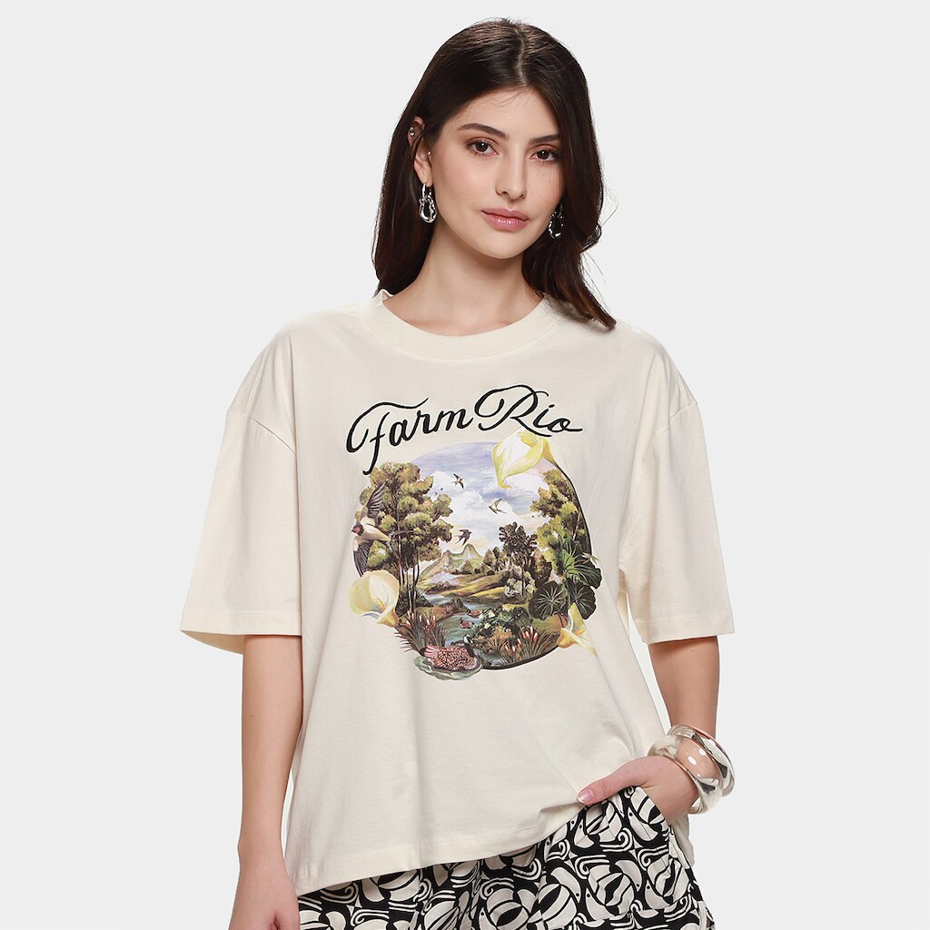 Camiseta Farm Natureza Feminina