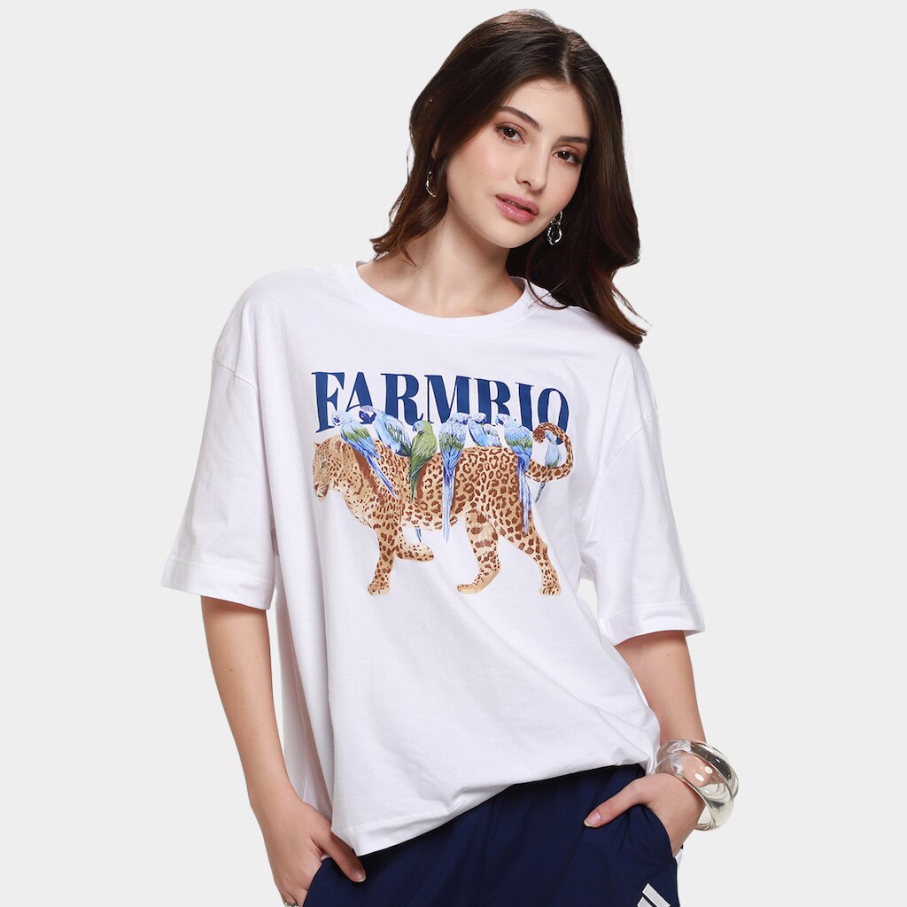 Camiseta Farm  Rio Feminina