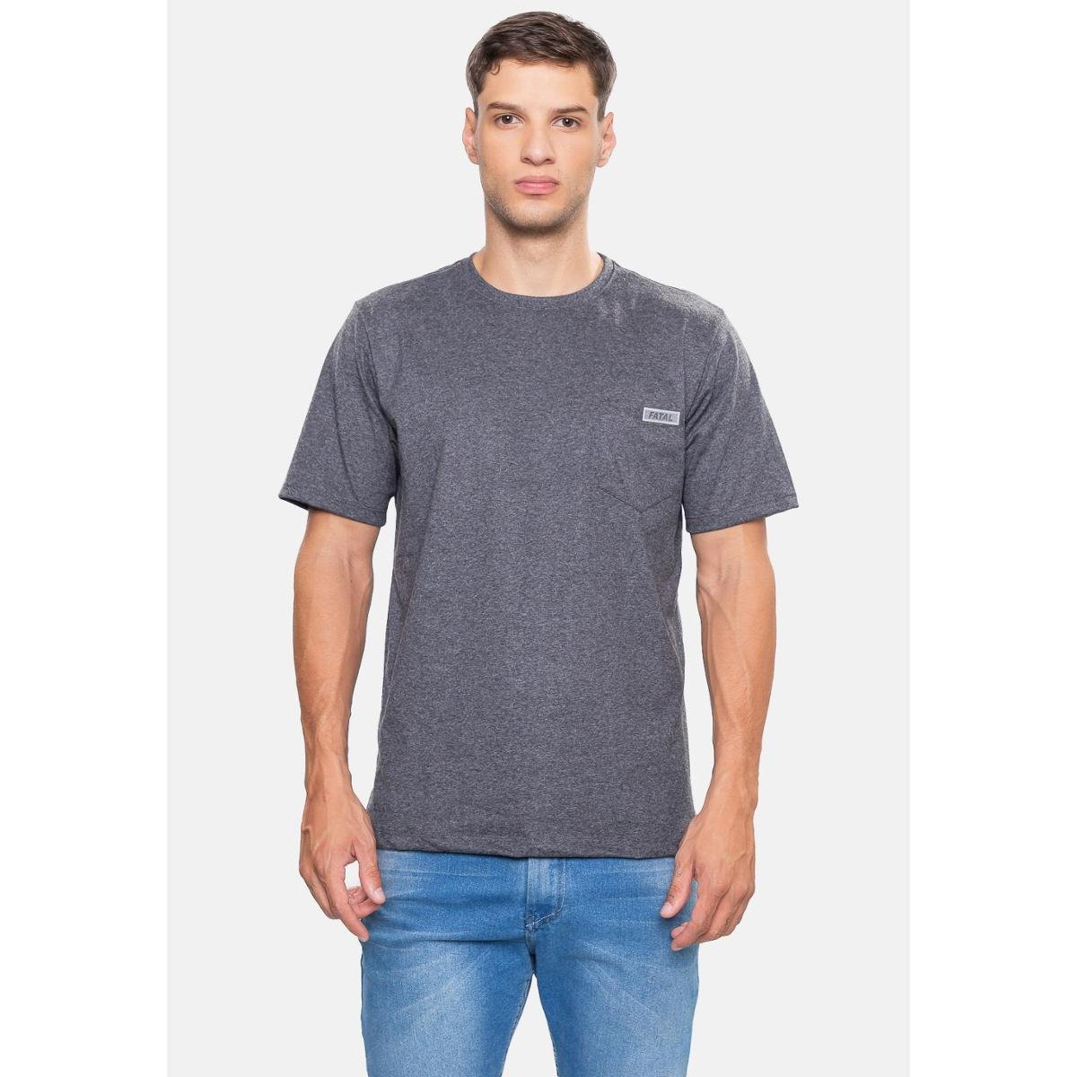 Camiseta Fatal Masculina Fashion Basic Hololens Masculino Menor preço em Camiseta Fatal Masculina Fashion Basic Hololens Masculino