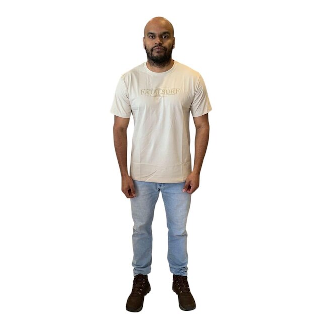 Camiseta Fatal Surf Masculina Estampada Serifa Em Puff