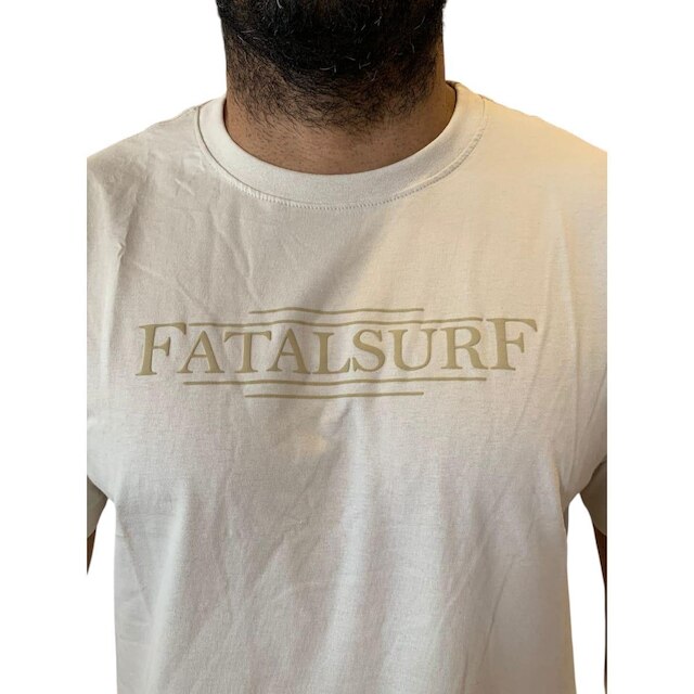 Camiseta Fatal Surf Masculina Estampada Serifa Em Puff