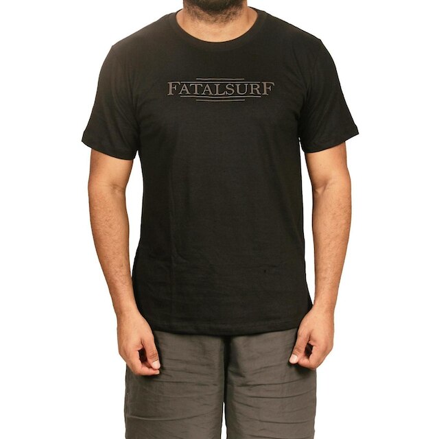 Camiseta Fatal Surf Masculina Estampada Serifa Em Puff
