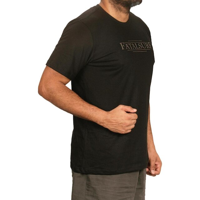 Camiseta Fatal Surf Masculina Estampada Serifa Em Puff