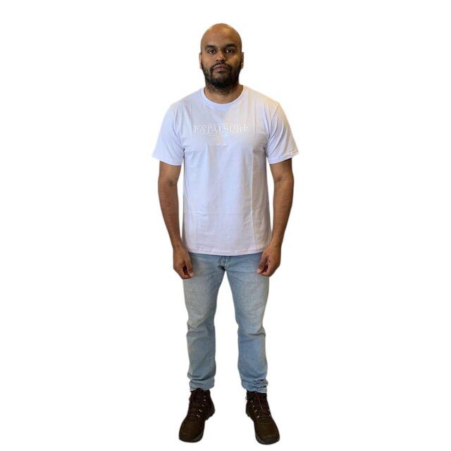 Camiseta Fatal Surf Masculina Estampada Serifa Em Puff