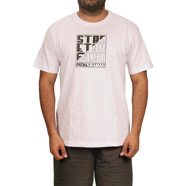 Camiseta Fatal Surf Masculina Estampada Street Zero Toque