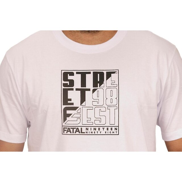 Camiseta Fatal Surf Masculina Estampada Street Zero Toque