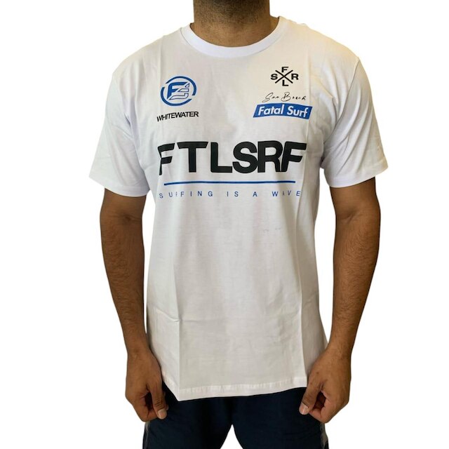 Camiseta Fatal Surf Masculina Original Estampa Zero Toque