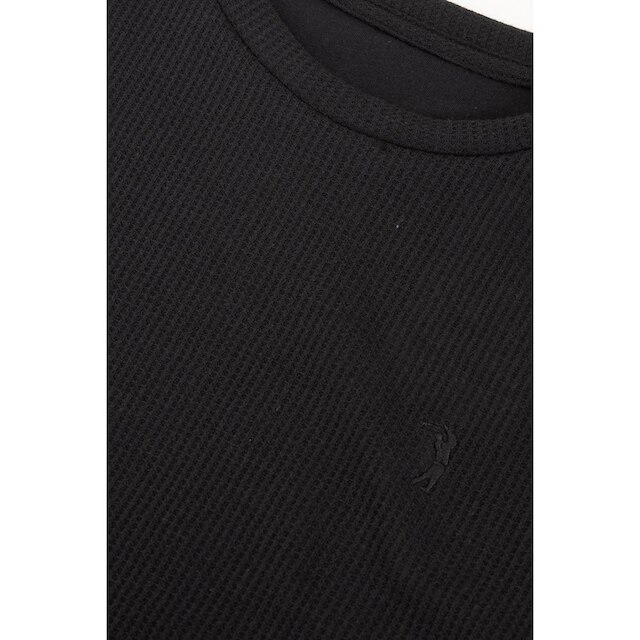 Camiseta Feminina Aleatory Texturizada Básica Pret
