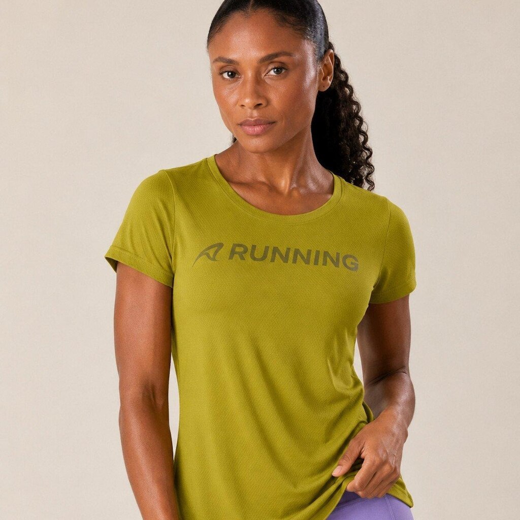 Camiseta Feminina Authen Running - Verde