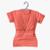 Camiseta Feminina Baby Look Viscolycra Básica Lindas Cores - Coral