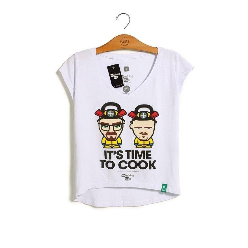 camiseta feminina breaking bad