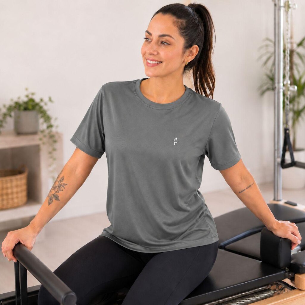 Camiseta Feminina Dry Manga Curta Treino Academia Blusa