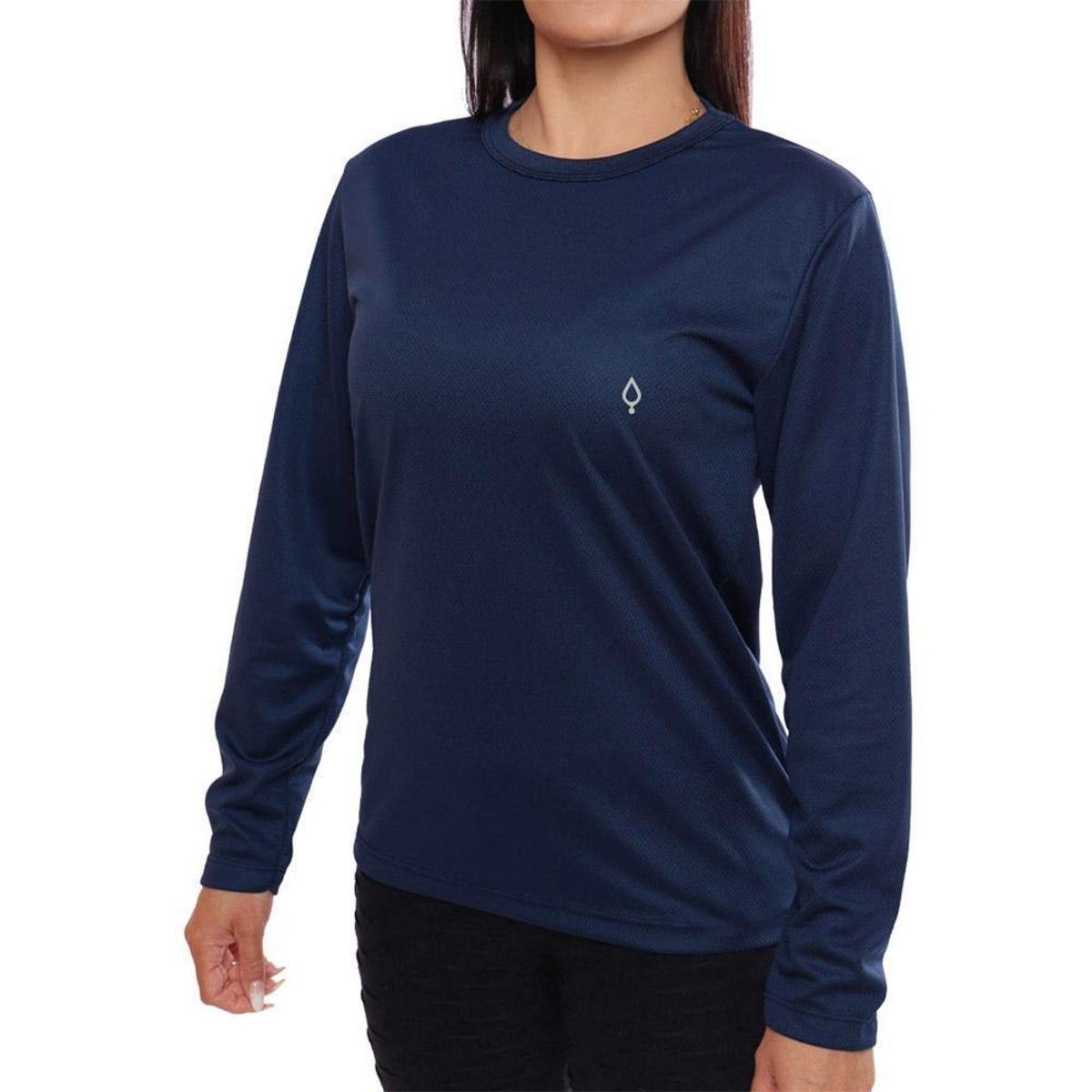 Camiseta Feminina Dry Manga Longa Treino Academia Blusa Menor preço em Camiseta Feminina Dry Manga Longa Treino Academia Blusa