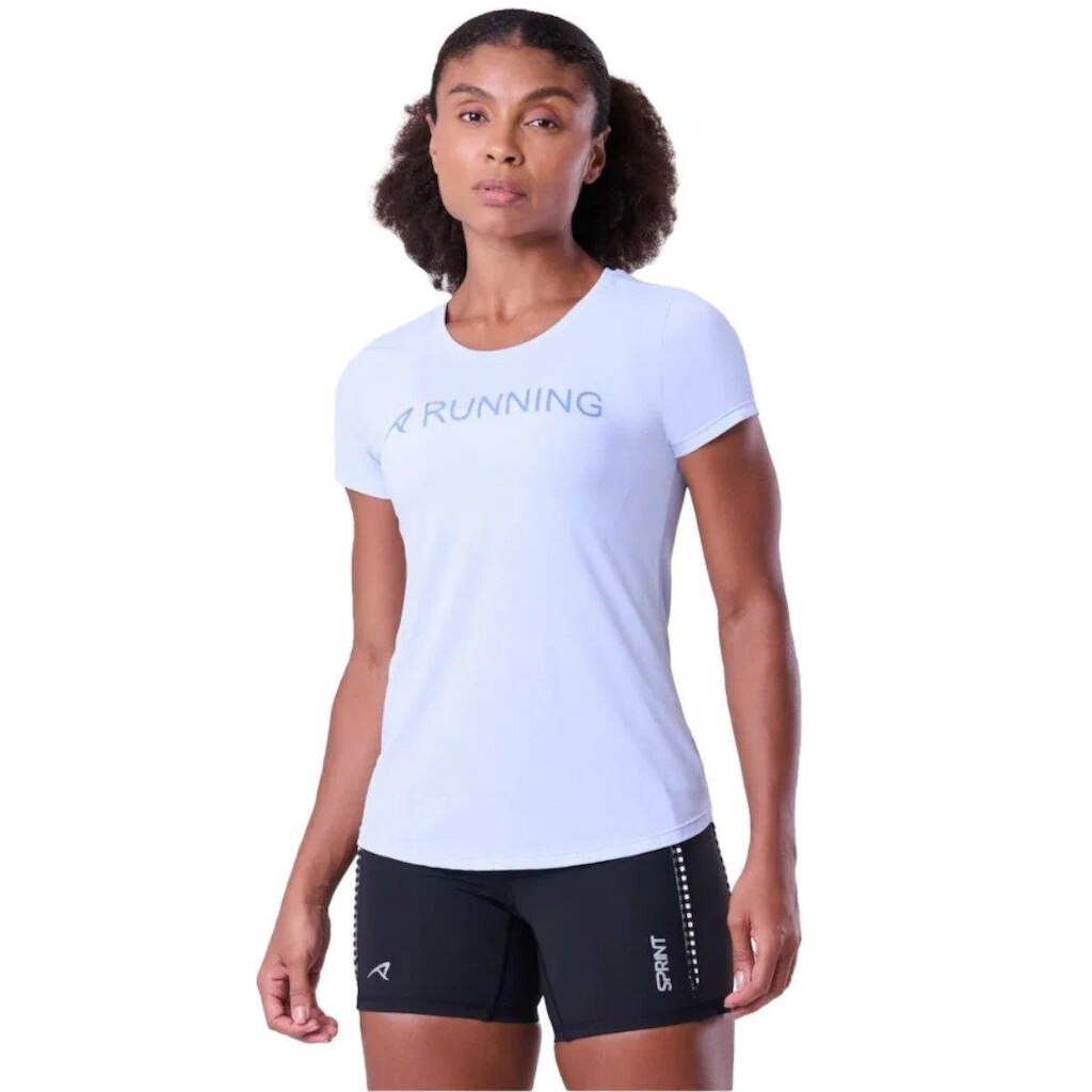 Camiseta Feminina Esporte Running Authen - Azul