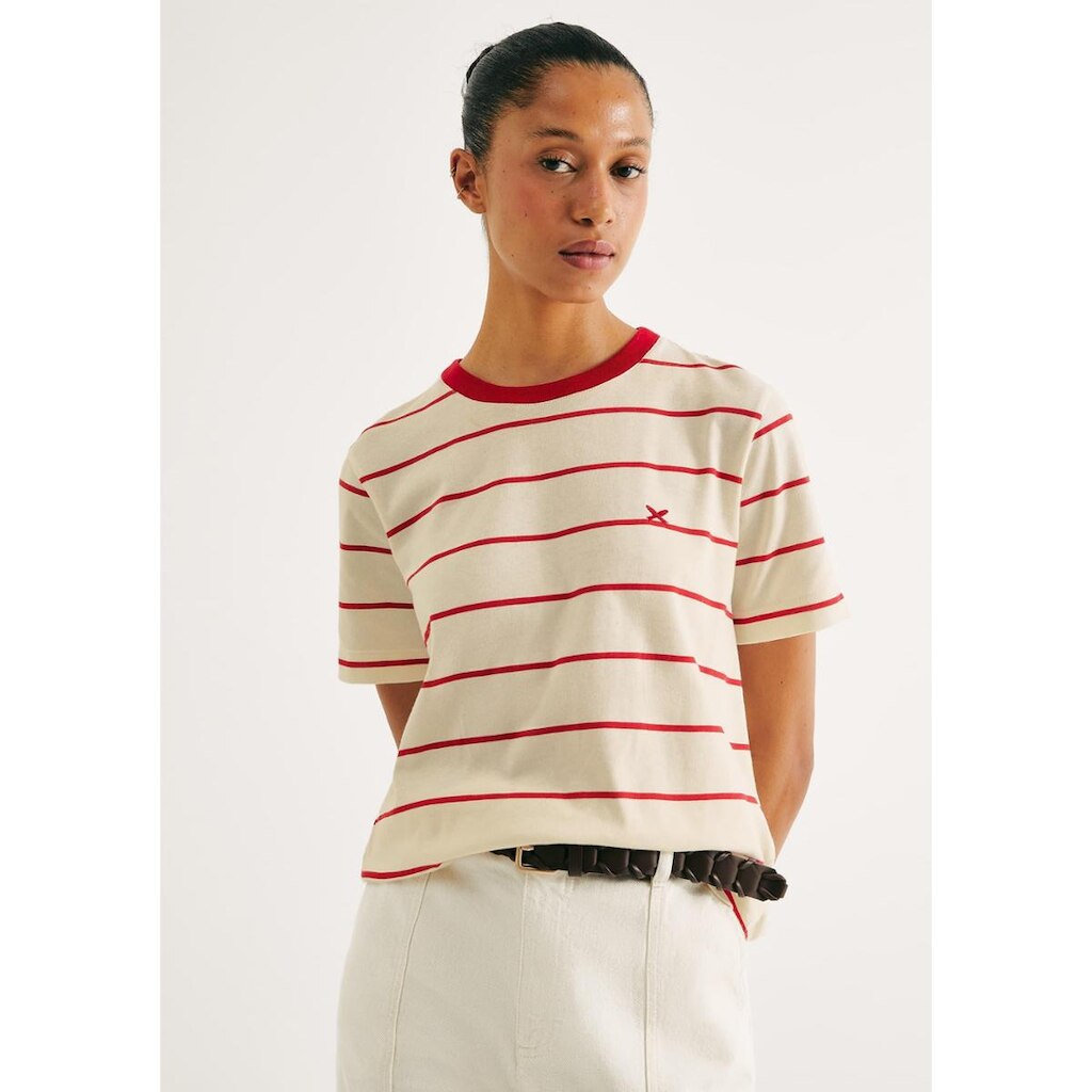 Camiseta Feminina Fio Tinto Listrada