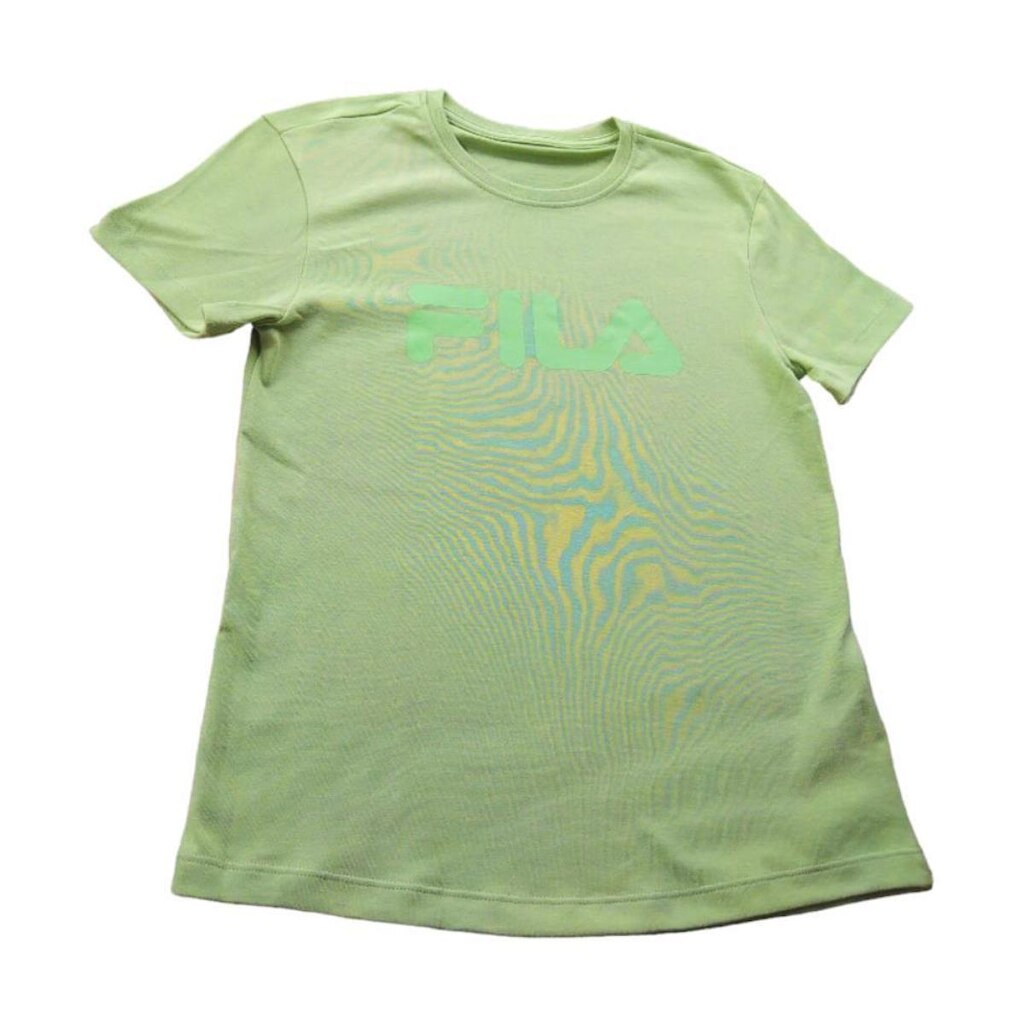 Camiseta Feminina Juvenil Fila Magic Manga Curta Gola Careca
