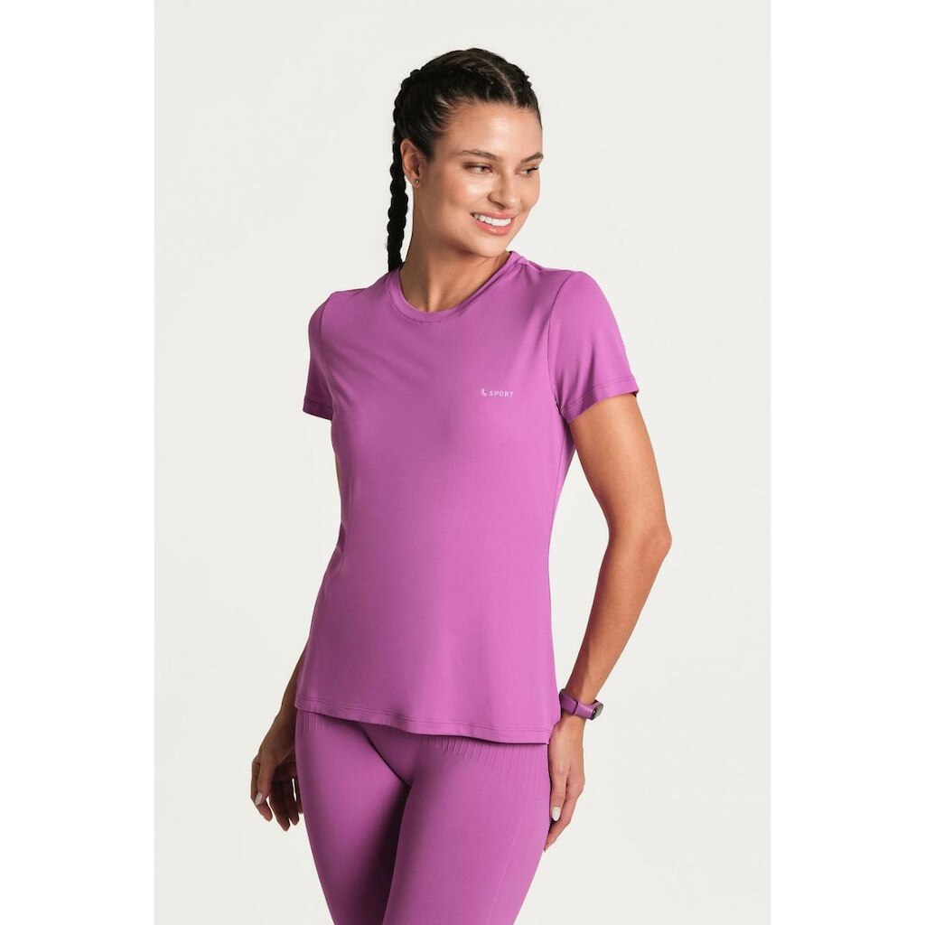 Camiseta Feminina Lupo Airdry 77226 Treino Academia Leve