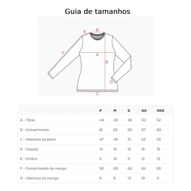 Camiseta Feminina Manga Longa de Algodão Premium Lisa
