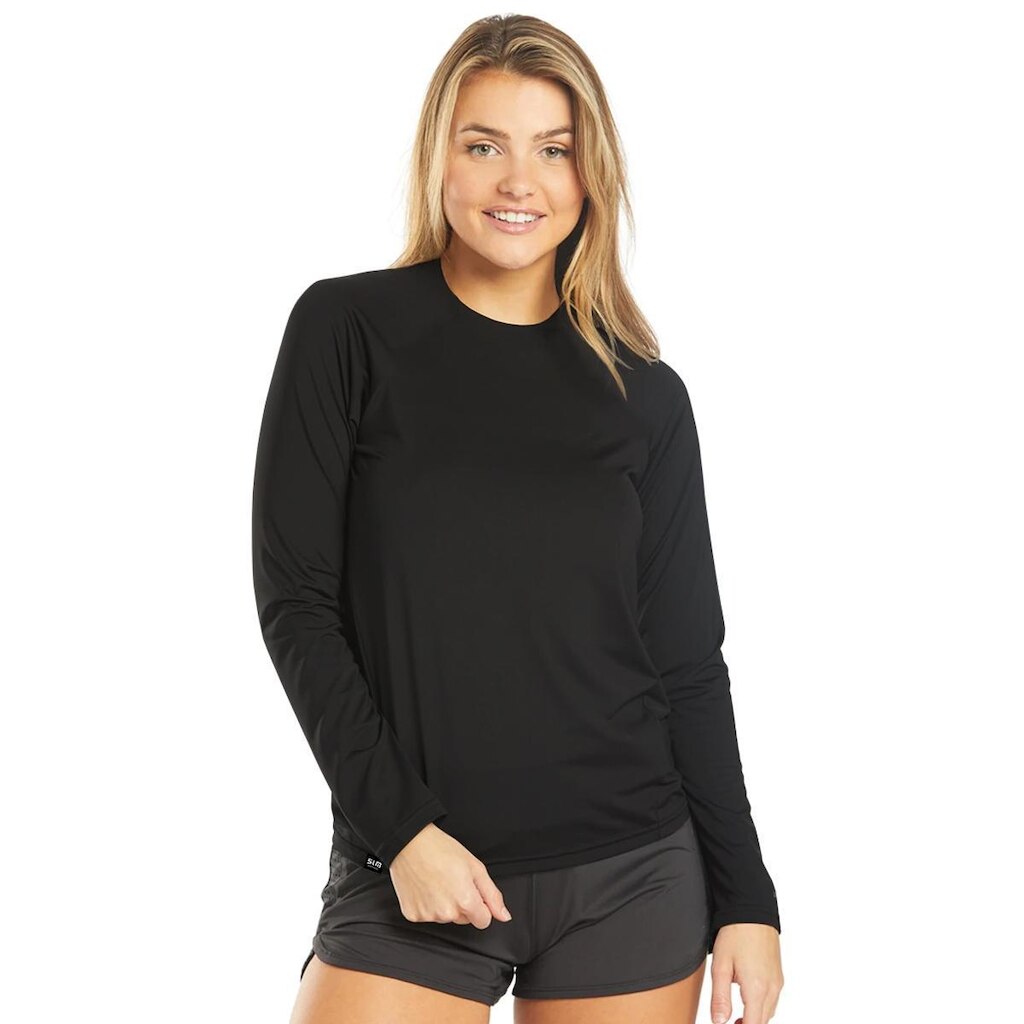 Camiseta Feminina Manga Longa UV Conforto Slim Fitness
