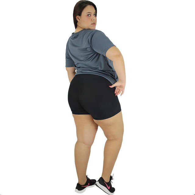 Camiseta Feminina Plus Size Fitness Academia Premium