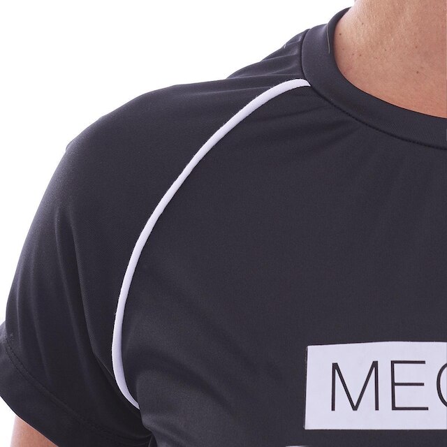Camiseta Feminina Raglan Proteção UV 50 Academia Verão Adulto Esporte Mechler