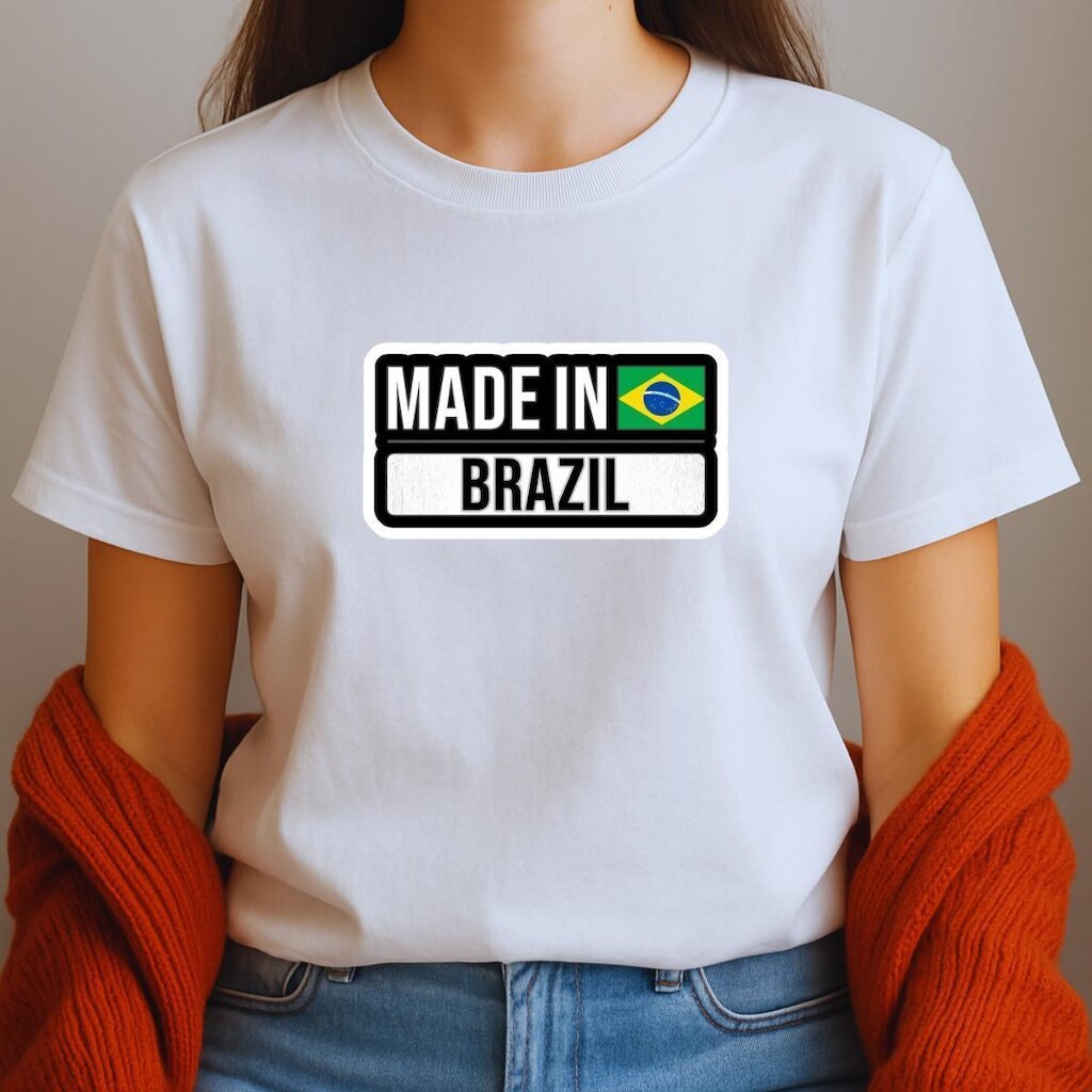Camiseta Feminina T shirts Made in Brazil