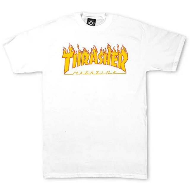 Camiseta Feminino Thrasher Flame Logo