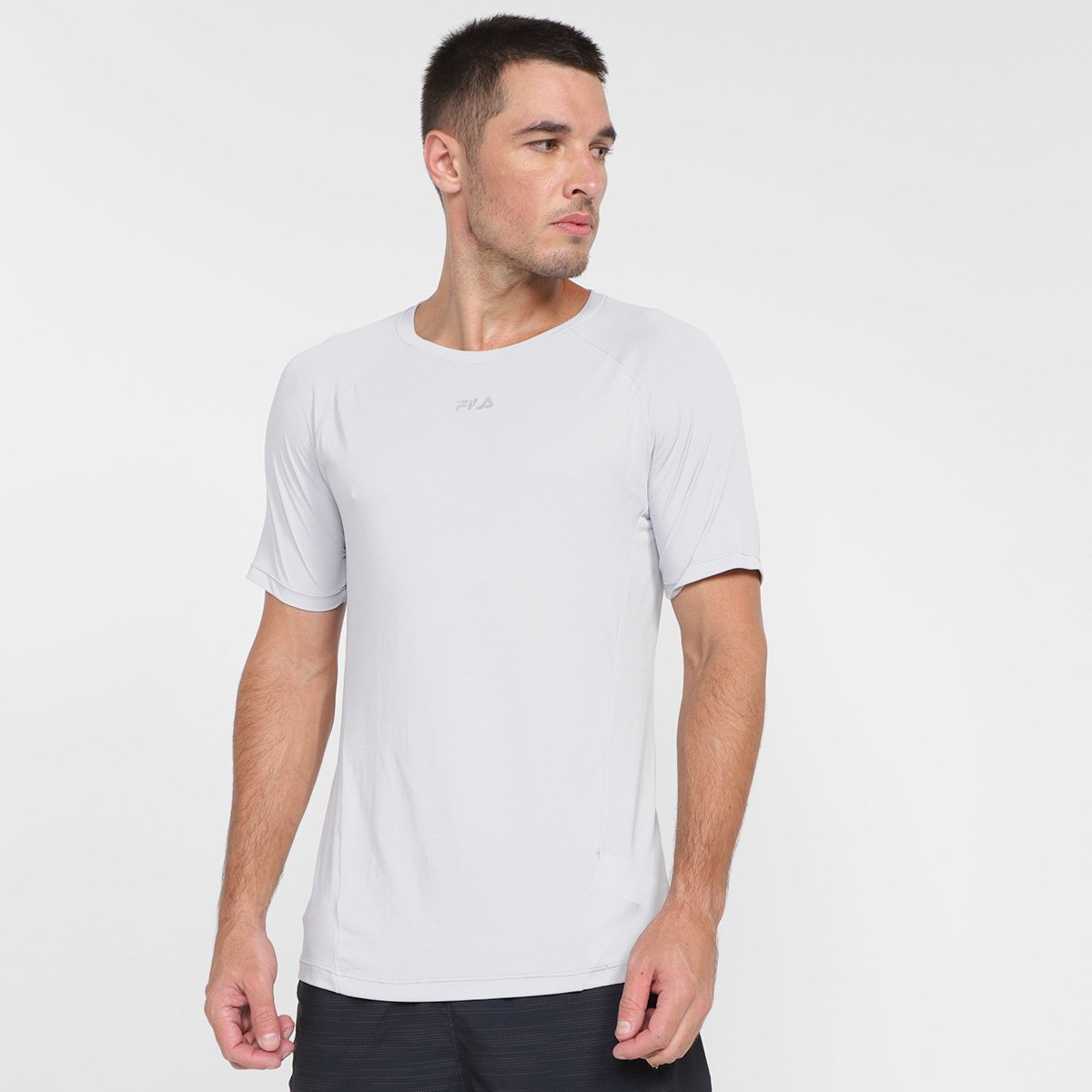Camiseta Fila Bio Masculina - Cinza Claro é ruim? Camiseta Fila Bio Masculina - Cinza Claro é boa?