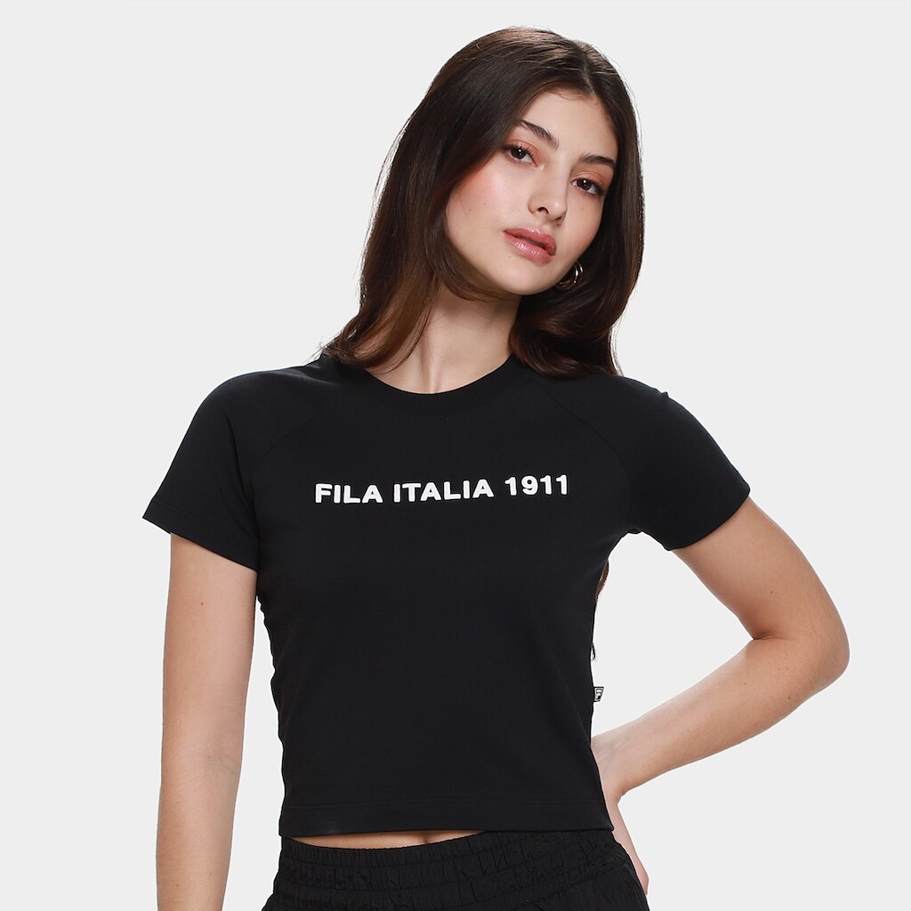 Camiseta Fila Italia 1911 Feminina