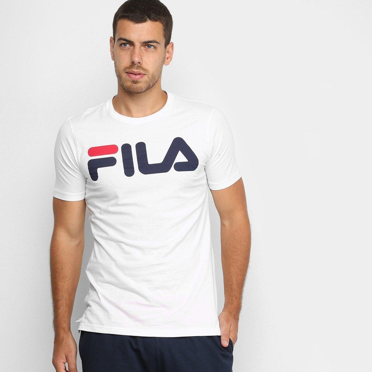 blusa fila masculina preta