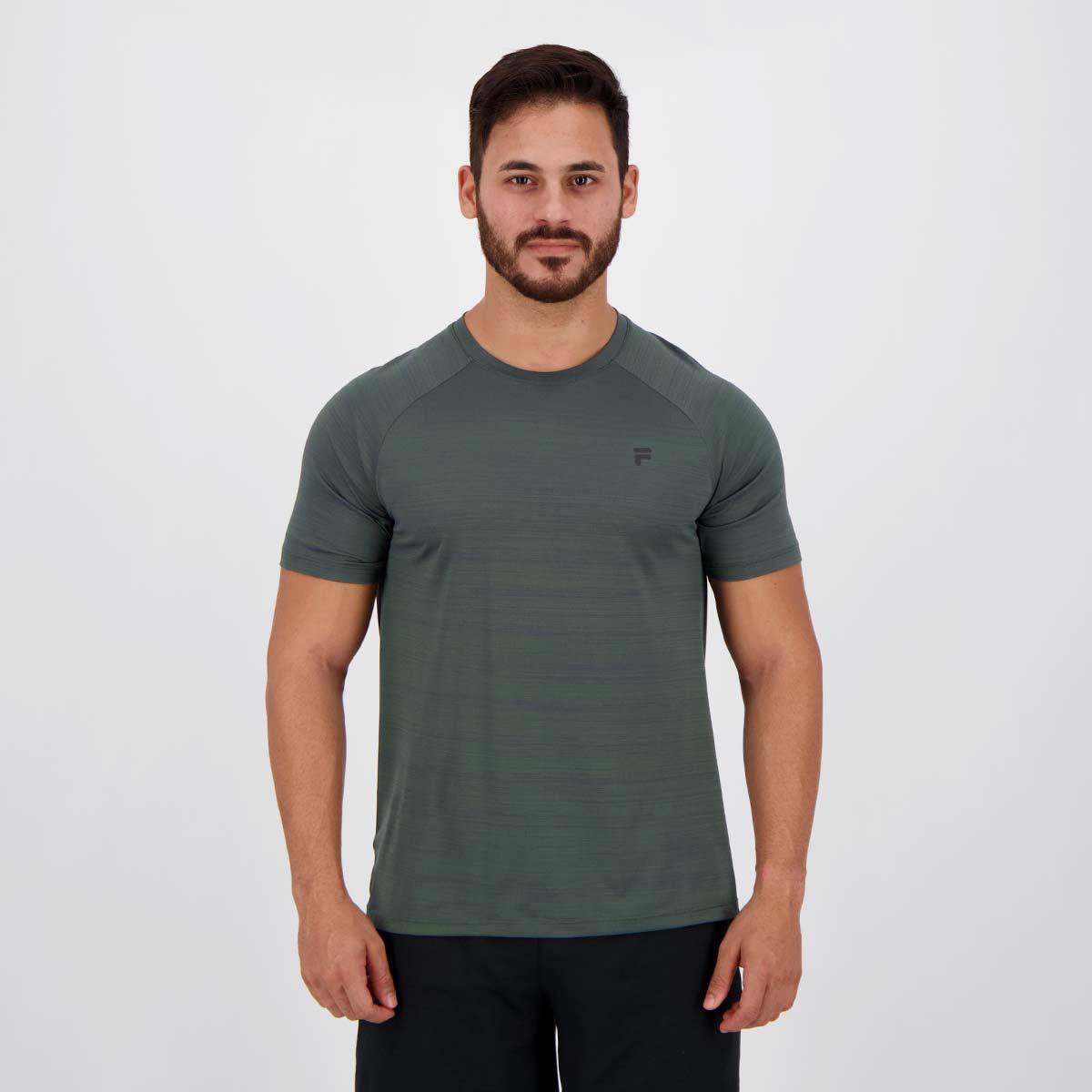 Camiseta Fila Match II Masculina - Verde Militar é boa?