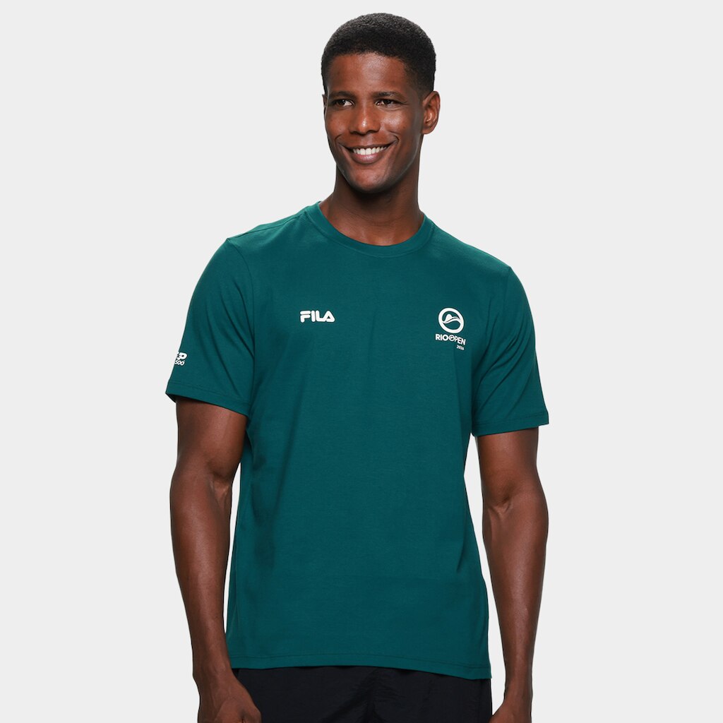 Camiseta Fila Premium Rio Open 26 Masculina