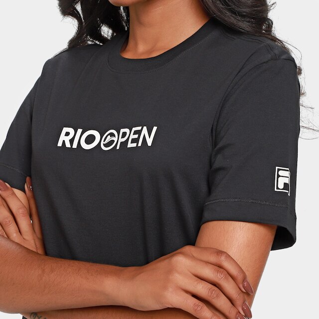 Camiseta Fila Rio Open FBox Feminina