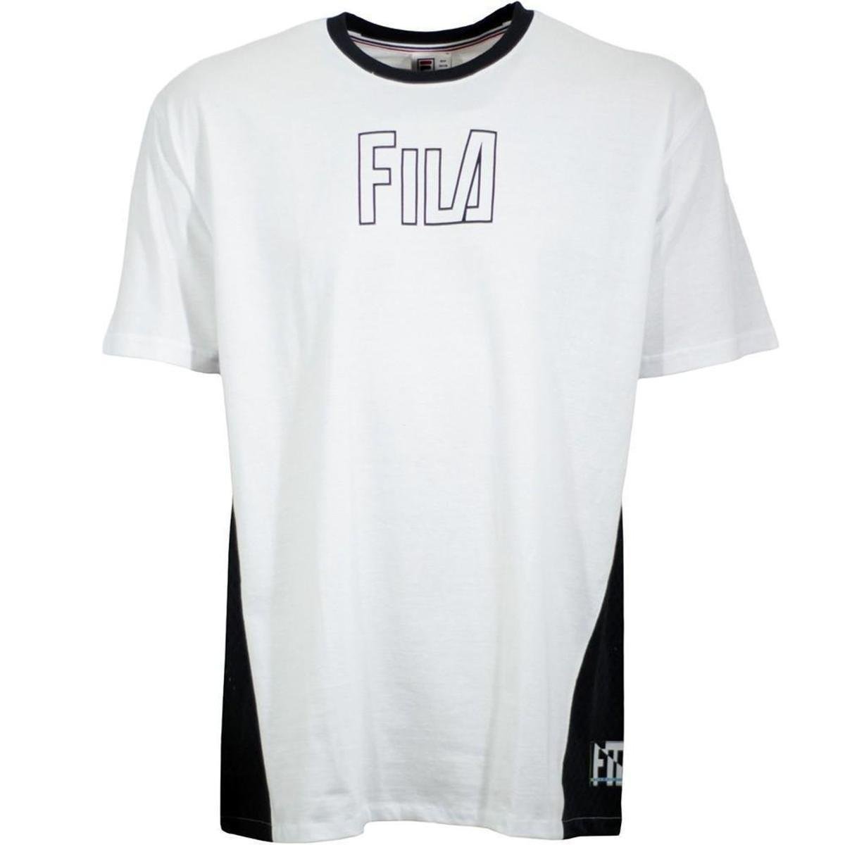 Camiseta Fila Street Hop Classic Oversized Branca Masculina Zattini