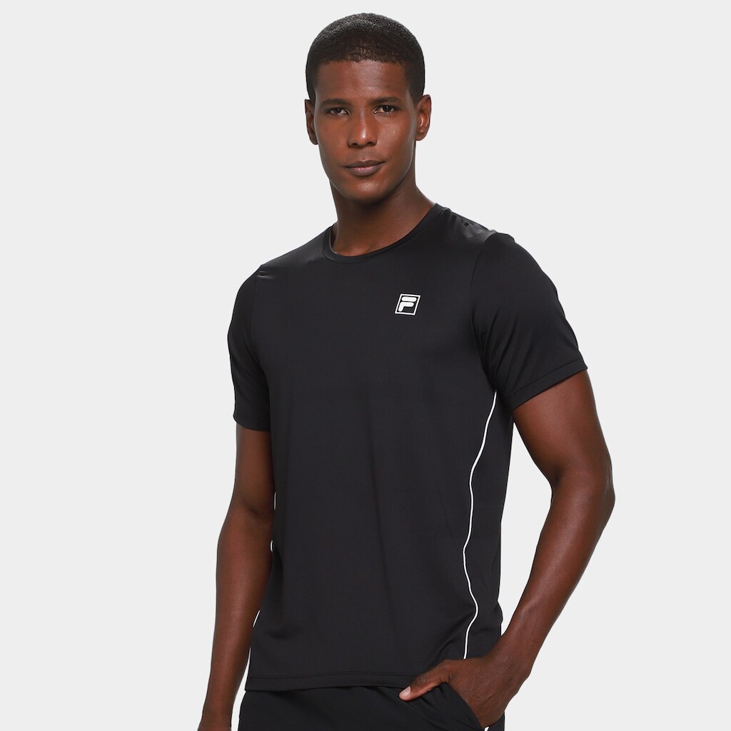 Camiseta Fila Tennis Basic Piping Masculina