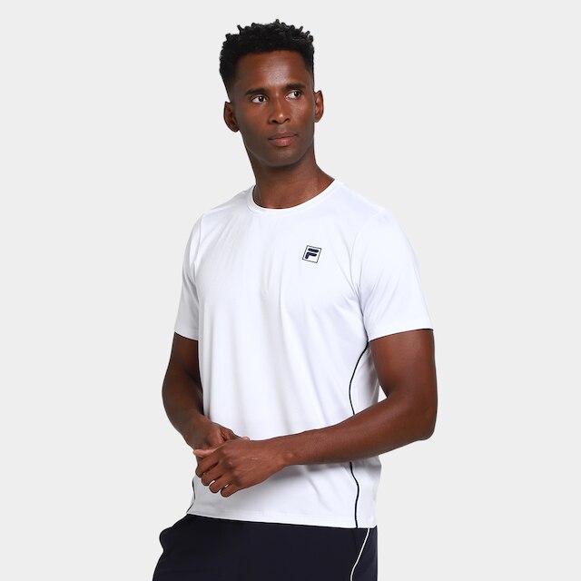 Camiseta Fila Tennis Basic Piping Masculina
