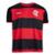 CAMISETA FLAMENGO EMOÇÃO INFANTIL LISTRADA - Preto